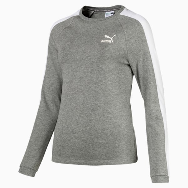 Classics Longsleeve T7 Top, Medium Gray Heather, extralarge