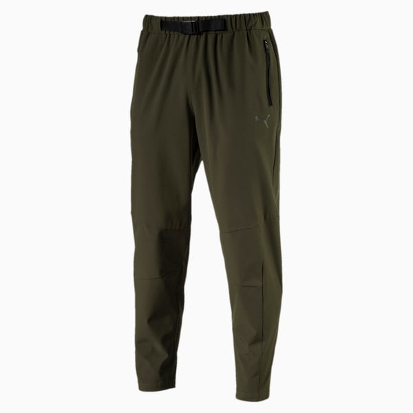 Scuderia Ferrari Life Men's Sweatpants, Forest Night, extralarge