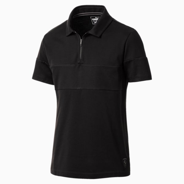 Scuderia Ferrari Winter Polo, Puma Black, extralarge