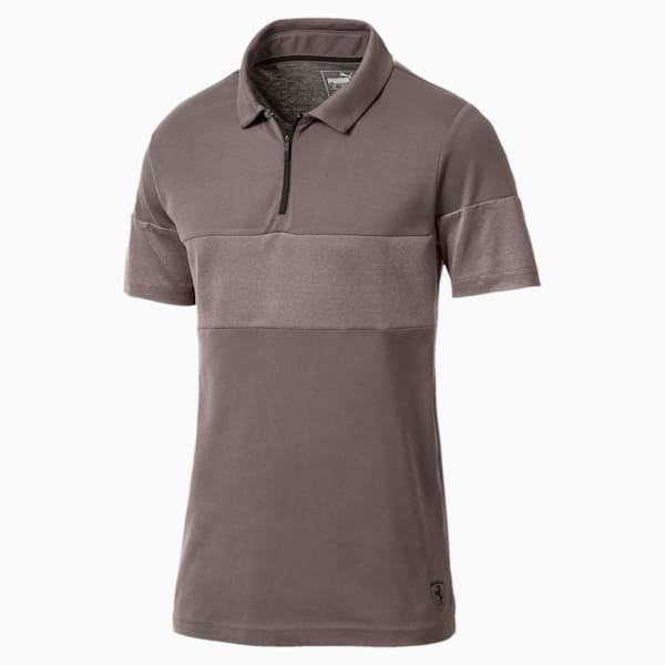 Ferrari Winter Polo Puma Black, Medium Gray Heather, extralarge-IND