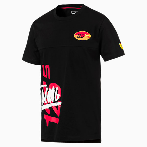 Scuderia Ferrari Street Men's Tee, Puma Black, extralarge