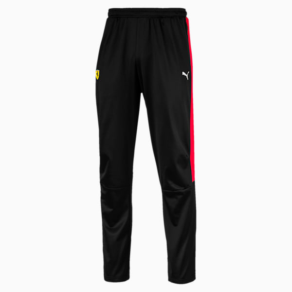 Scuderia Ferrari Men's T7 Track Pants, Puma Black, extralarge