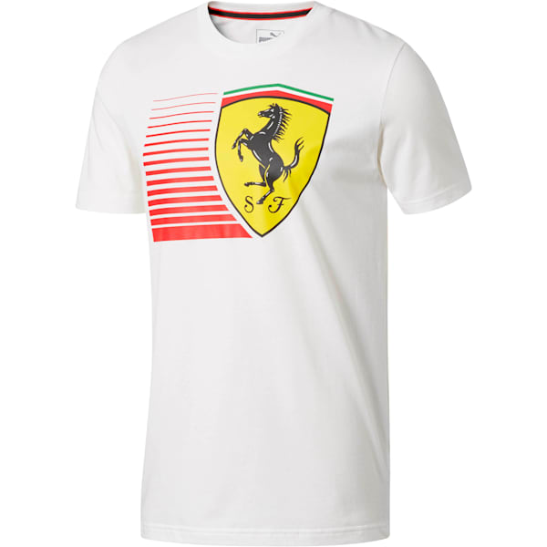 Puma, Scuderia Ferrari Race Shield T-Shirt, Regular Fit T-Shirts