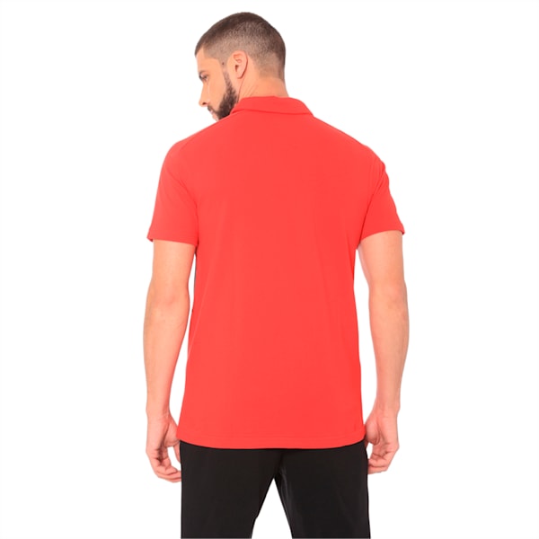 Ferrari Men's Polo, Rosso Corsa, extralarge-IND