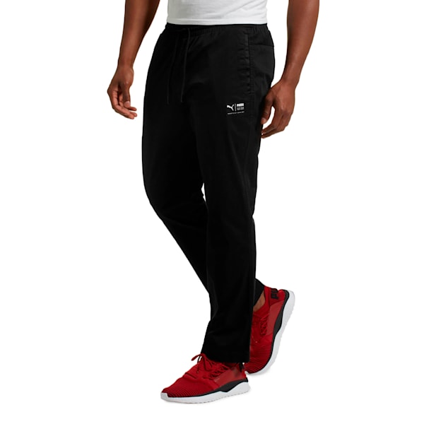 Downtown Twill Men's Pants, Puma Black, extralarge