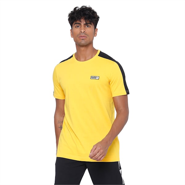 T7 Spezial Men's T-Shirt, Spectra Yellow, extralarge-IND