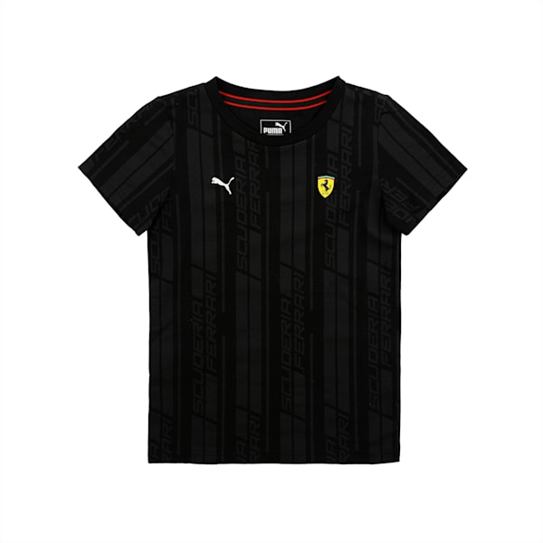 Scuderia Ferrari Kid's Graphic T-Shirt, Puma Black, extralarge-IND