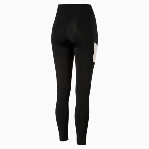 Retro Women's Leggings, Puma Black, extralarge