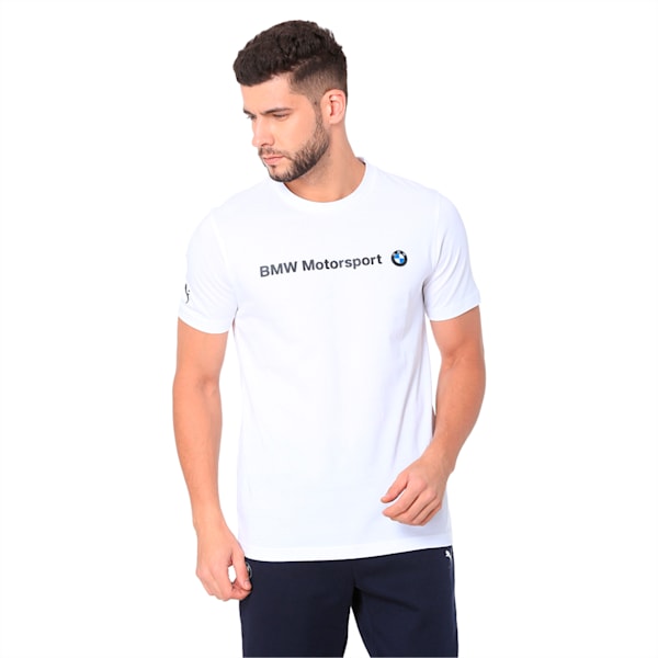 BMW Motorsport Logo T-Shirt, Puma White, extralarge-IND