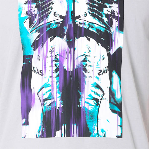 Mercedes Hamilton Graphic T-Shirt, Mercedes Team Silver, extralarge-IND