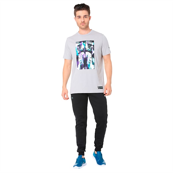 Mercedes Hamilton Graphic T-Shirt, Mercedes Team Silver, extralarge-IND