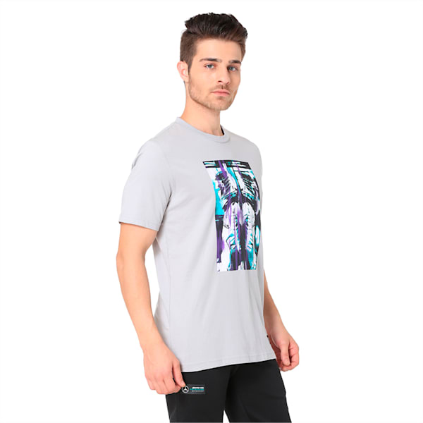 Mercedes Hamilton Graphic T-Shirt, Mercedes Team Silver, extralarge-IND