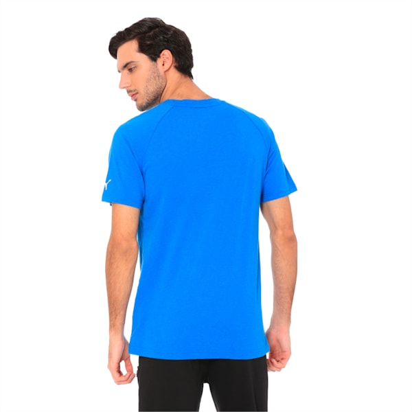 MAPM Logo Men's T-Shirt, Indigo Bunting Heather, extralarge-IND