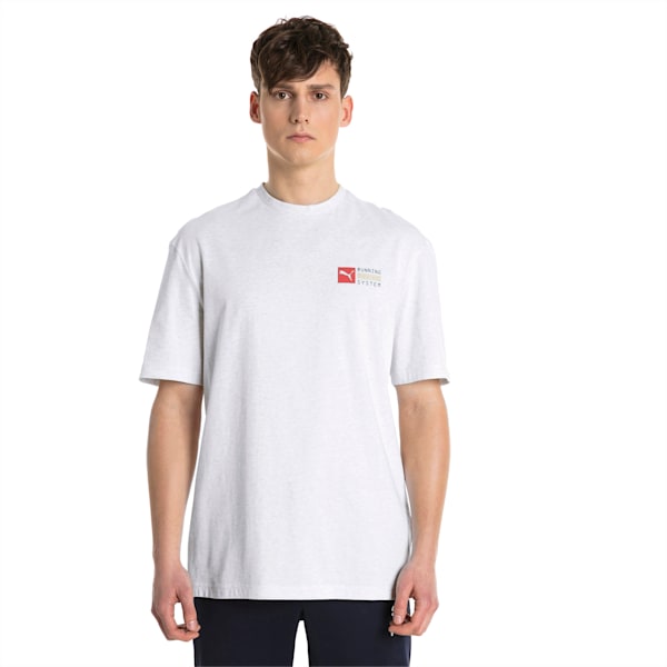 RS-0 Capsule Men's Tee, Puma White Heather, extralarge