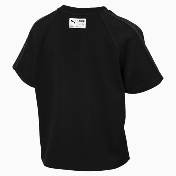DOWNTOWN ストラクチャード トップ, Cotton Black, extralarge