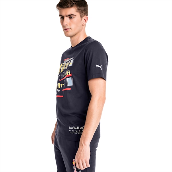 Red Bull Racing Life Graphic Men's T-Shirt, NIGHT SKY, extralarge-IND