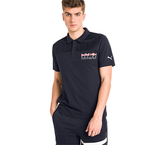 Red Bull Racing Short Sleeve Men's Polo | PUMA