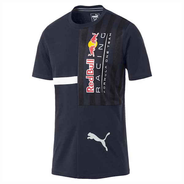Red Bull Racing Logo Men's T-Shirt +, NIGHT SKY, extralarge-IND
