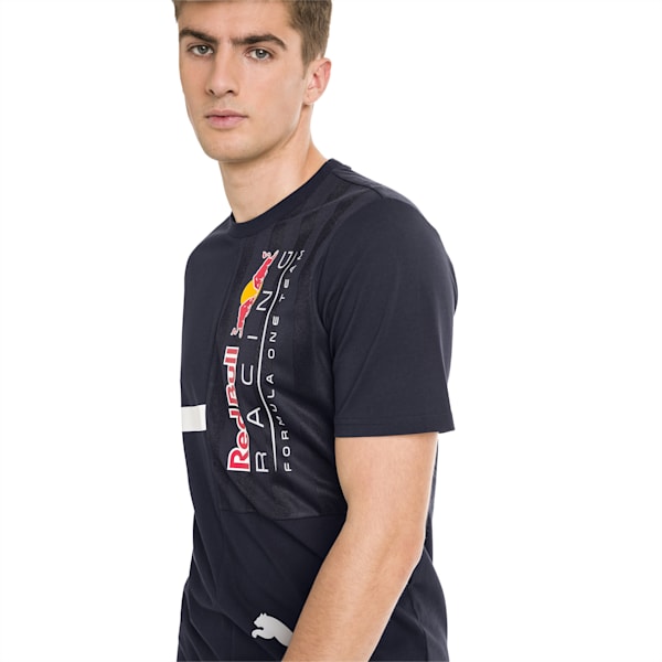 Red Bull Racing Logo Men's T-Shirt +, NIGHT SKY, extralarge-IND