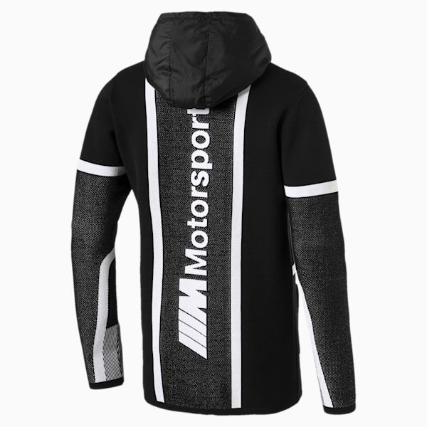 BMW M Motorsport evoKNIT Men’s MidlayerHoodie, Puma Black, extralarge