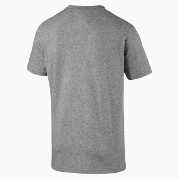 BMW M Motorsport Men's Logo Tee +, Medium Gray Heather, extralarge