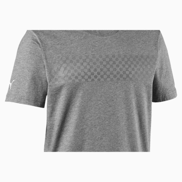 BMW M Motorsport Men's Logo Tee +, Medium Gray Heather, extralarge