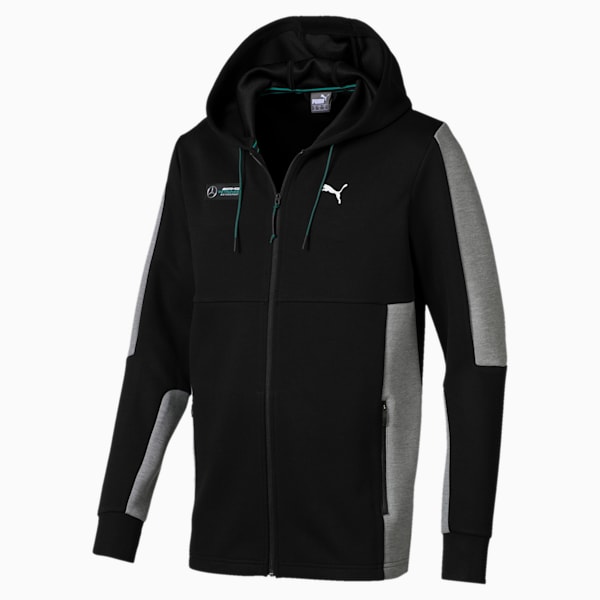 新品 定価23100 PUMA メルセデスベンツ ペトロナス F1 スウェット セットアップ パーカー パンツ M グレー 上下セット プーマ ベンツ
