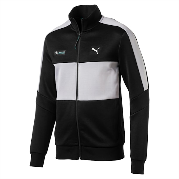 Mercedes AMG Petronas Men’s T7 Track Jacket, Puma Black, extralarge