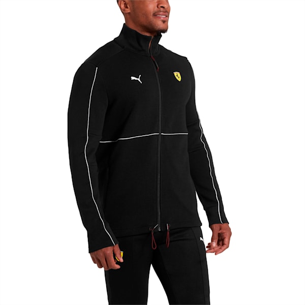 Scuderia Ferrari Sweat Jacket, Puma Black, extralarge