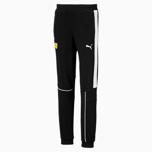 Scuderia Ferrari Boys' Sweatpants JR, Puma Black, extralarge