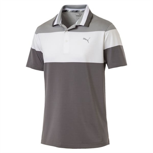 Nineties Men's Golf Polo, Quarry, extralarge-IND