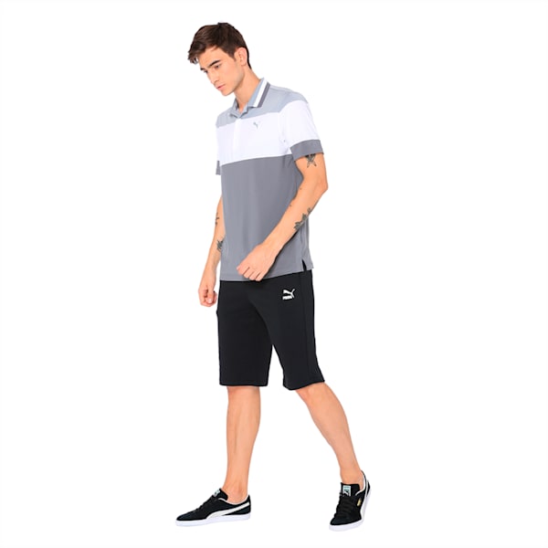Nineties Men's Golf Polo, Quarry, extralarge-IND