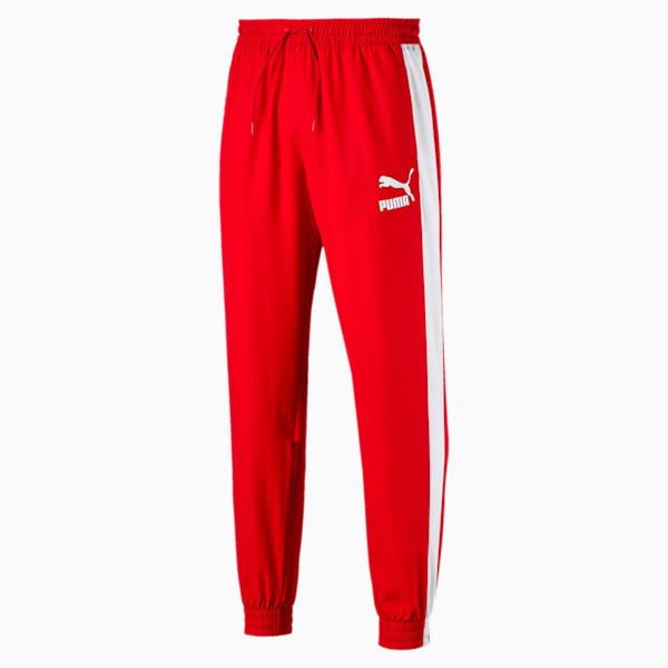 Iconic T7 Track Pants Woven, High Risk Red, extralarge