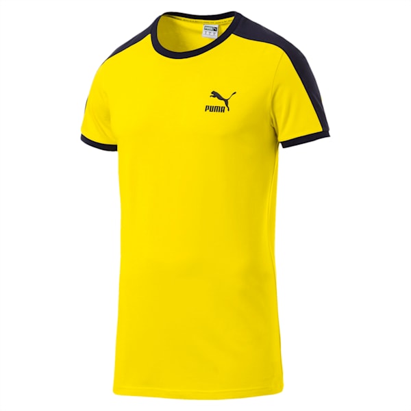 Iconic T7 Slim Men's T-Shirt, Blazing Yellow, extralarge-IND