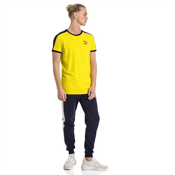 Iconic T7 Slim Men's T-Shirt, Blazing Yellow, extralarge-IND