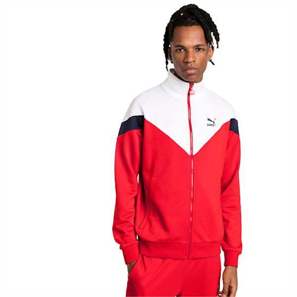 Iconic MCS Track Jacket, High Risk Red, extralarge-IND