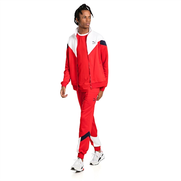 Iconic MCS Men's Track Pants, High Risk Red, extralarge-IND