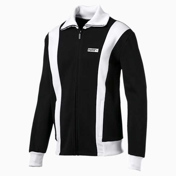 Iconic T7 Spezial Men’s Track Jacket, Cotton Black, extralarge
