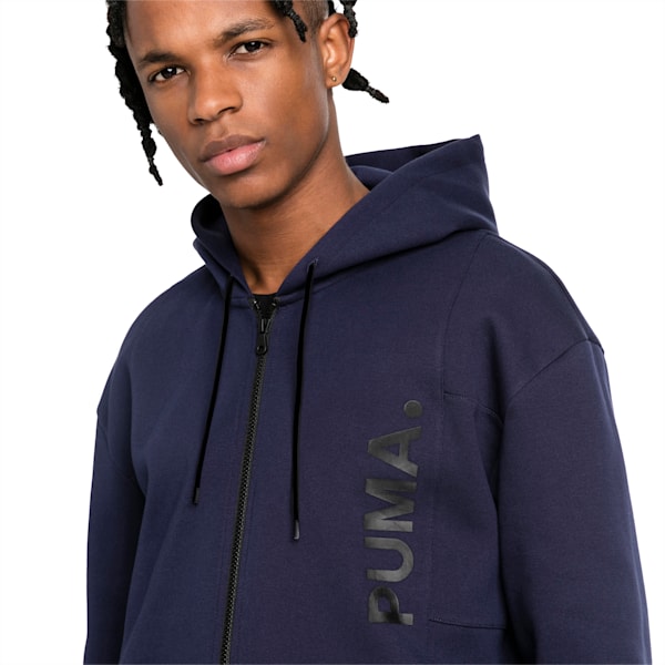 Epoch Full Zip Men’s Hoodie, Peacoat, extralarge