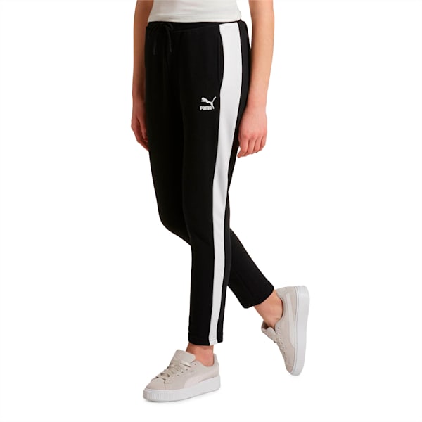 Classics Women's T7 French Terry Track Pants, Cotton Black, extralarge