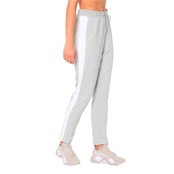 Classics T7 Women's Track Pants, Light Gray Heather, extralarge-IND