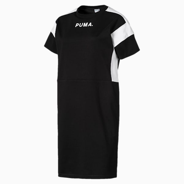 Chase Dress, Cotton Black, extralarge