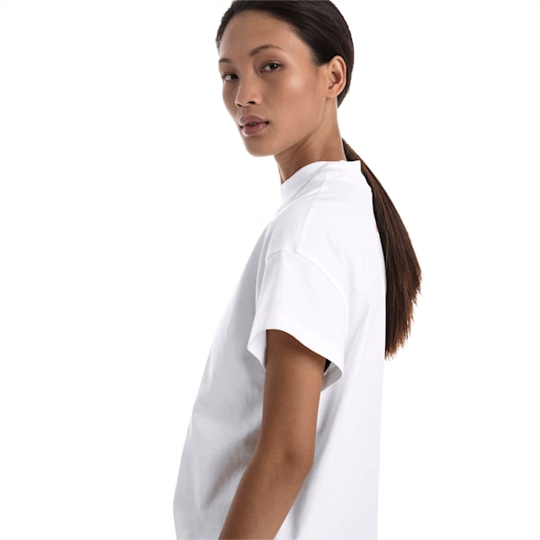 PUMA XTG Women’s Graphic Tee, Puma White, extralarge