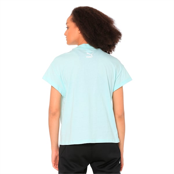 XTG Graphic Women's Tee, Fair Aqua, extralarge-IND