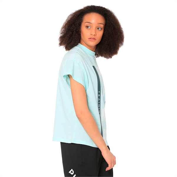 XTG Graphic Women's Tee, Fair Aqua, extralarge-IND