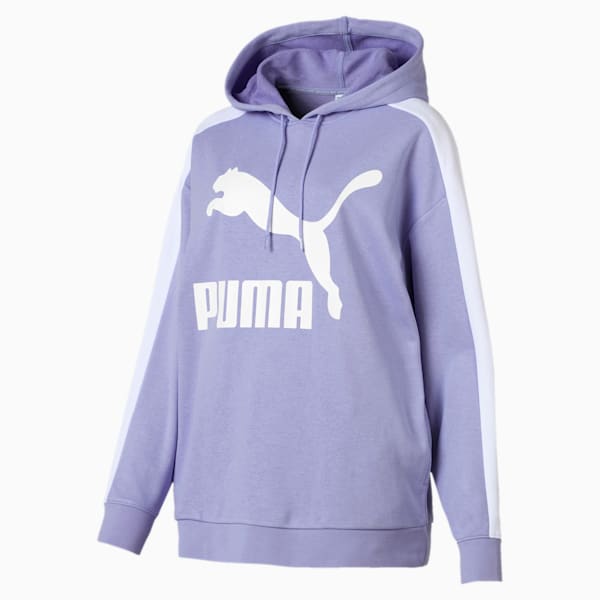 Classics Women’s T7 Logo Hoodie, Sweet Lavender, extralarge