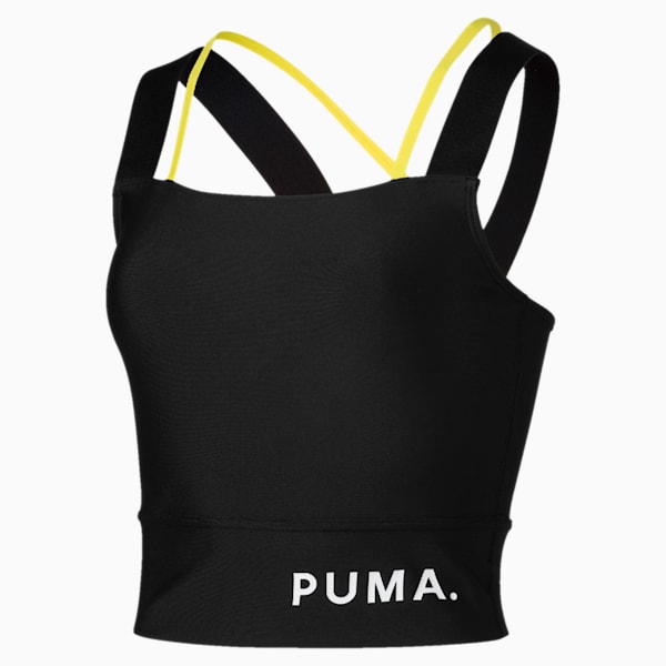 Chase Women’s Crop Top, Puma Black, extralarge