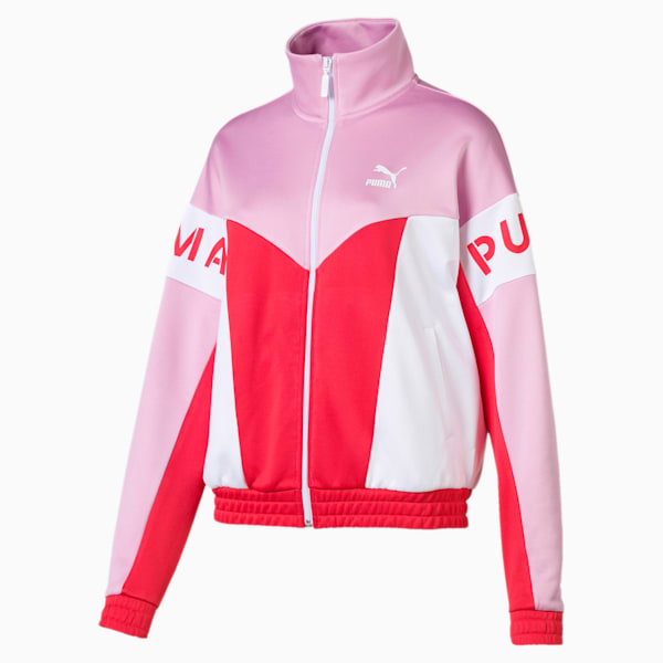 PUMA XTG 94 Women’s Track Jacket, Hibiscus, extralarge