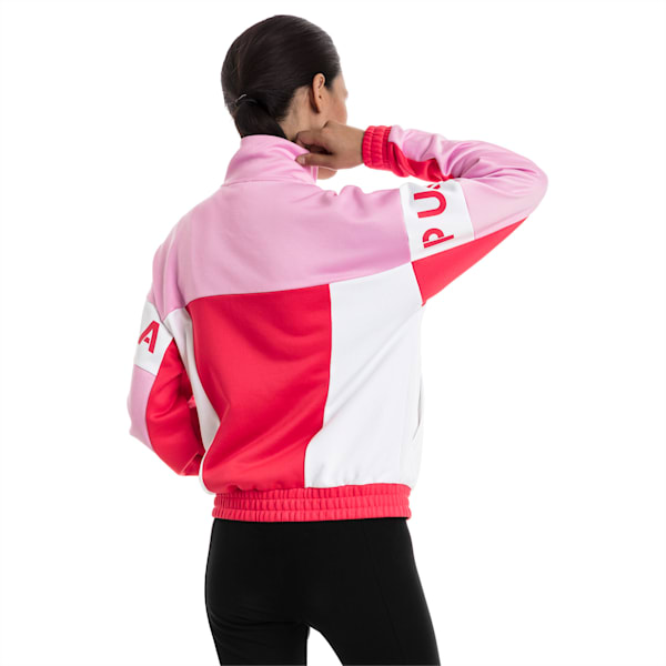 PUMA XTG 94 Women’s Track Jacket, Hibiscus, extralarge