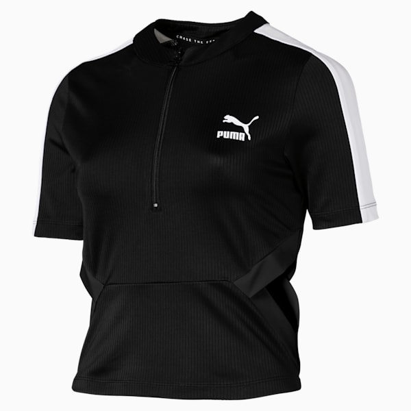 Classics Rib Top, Puma Black, extralarge